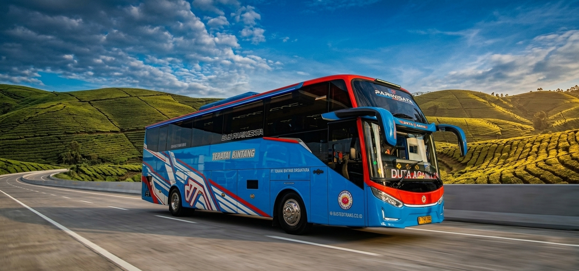 Big Bus Pariwisata - New! - 50 SEATS + DISPENSER